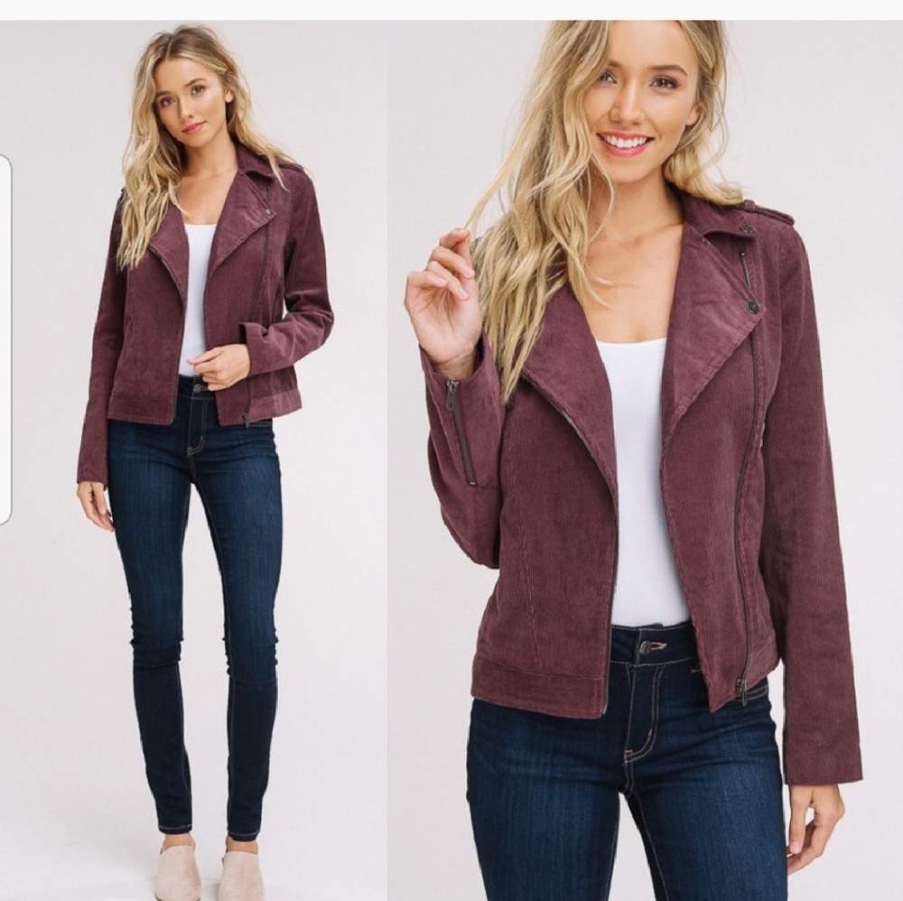 NWT Plum Moto Jacket
